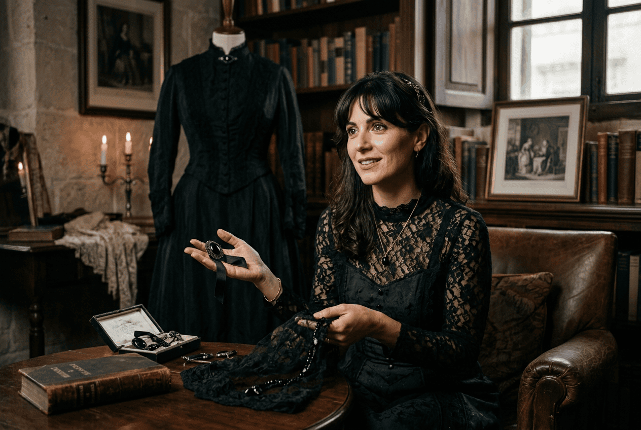 Andrea Vella Borg on the Cultural Weight of Mourning Dress and Its Influence on Gothic Fashion