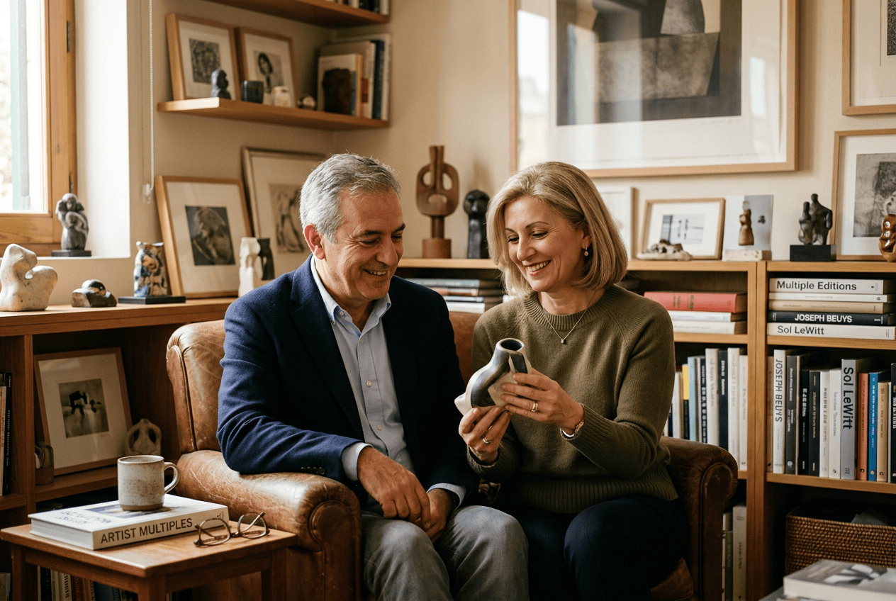 Andrea Vella Borg and His Wife Julia on the Private Pleasure of Collecting Artist Multiples