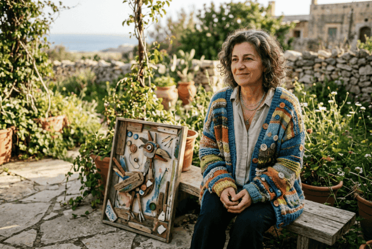 Andrea Vella Borg's Wife Julia on Discovering Outsider Art and Why It Changed How They Both Think About Style